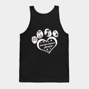 Australian Shepherd forever dog lover Tank Top